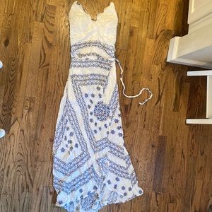 Laced top dress